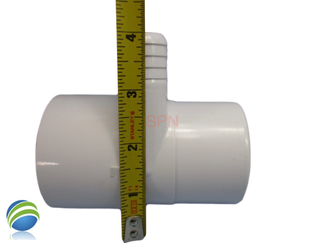 The manifold featured in this kit is Open on both ends.. One end receives a 2" Pipe or fitting that would measure 2 3/8" OD and on the other end glues inside of a 2" fitting that would measure 2 3/8" Inside Diameter..