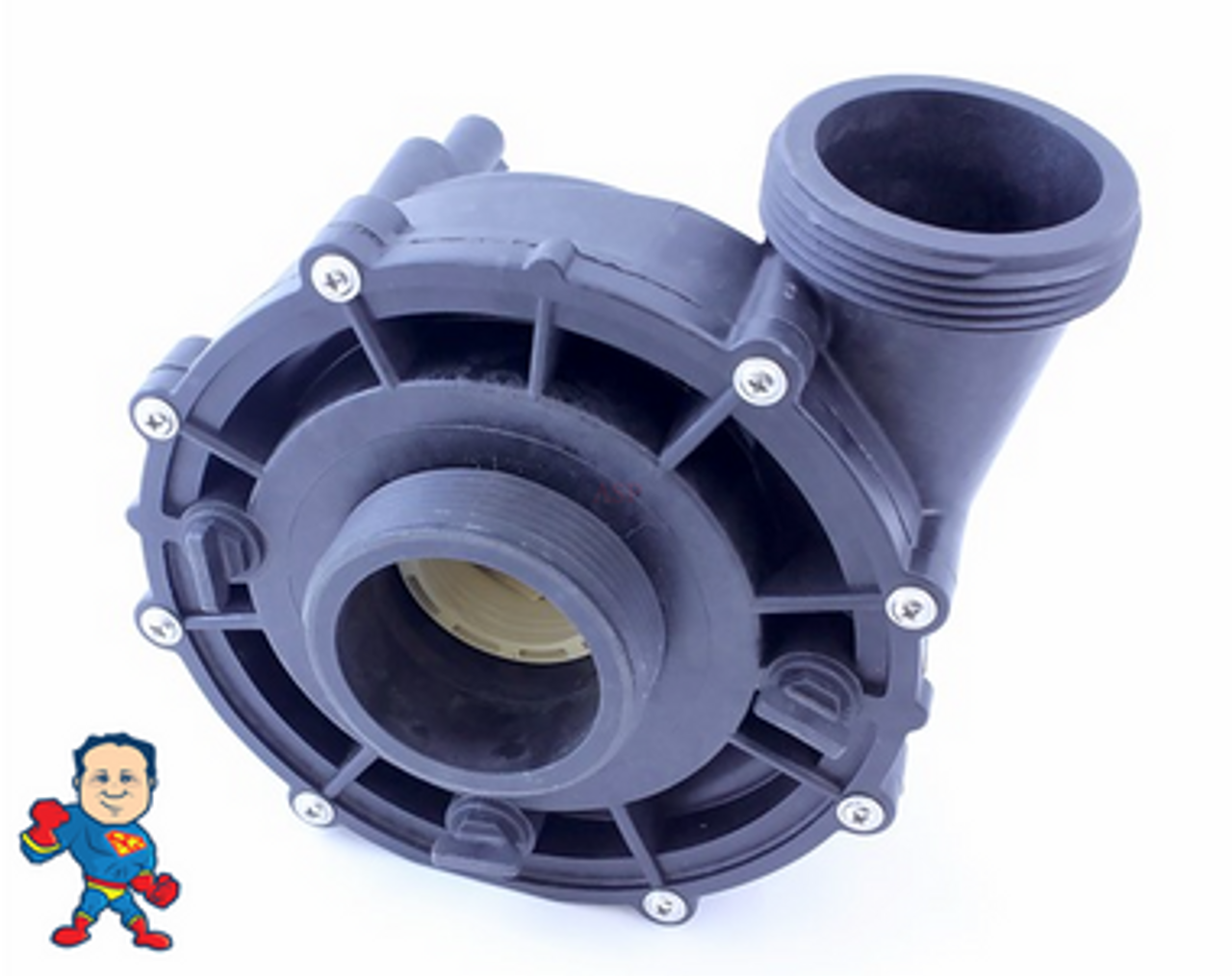 1.5HP 48Fr 115V Spa Hot Tub Pump Wet End fits Jacuzzi or Sundance LX pumps 6500-090 , 6500-345 , 6500-357 , 6500-845