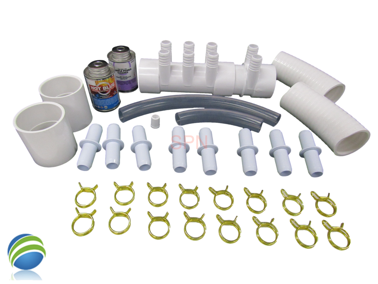 Manifold Open (8) 3/4" Outlet with Double Coupler Glue Kit Video How To