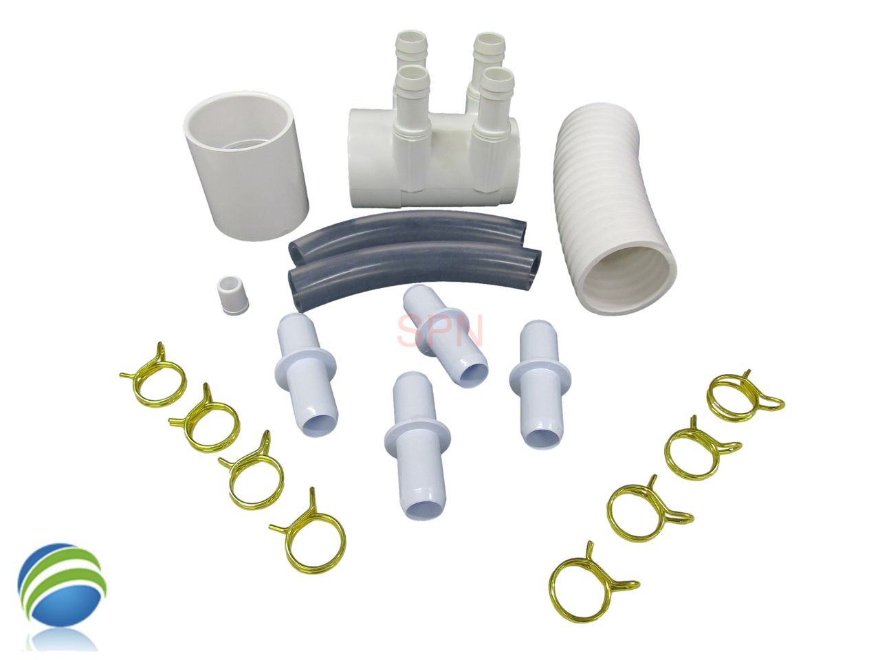 Manifold Hot Tub Spa 2" Street x 2" Slip x (4) 3/4" Coupler Kit Video How To