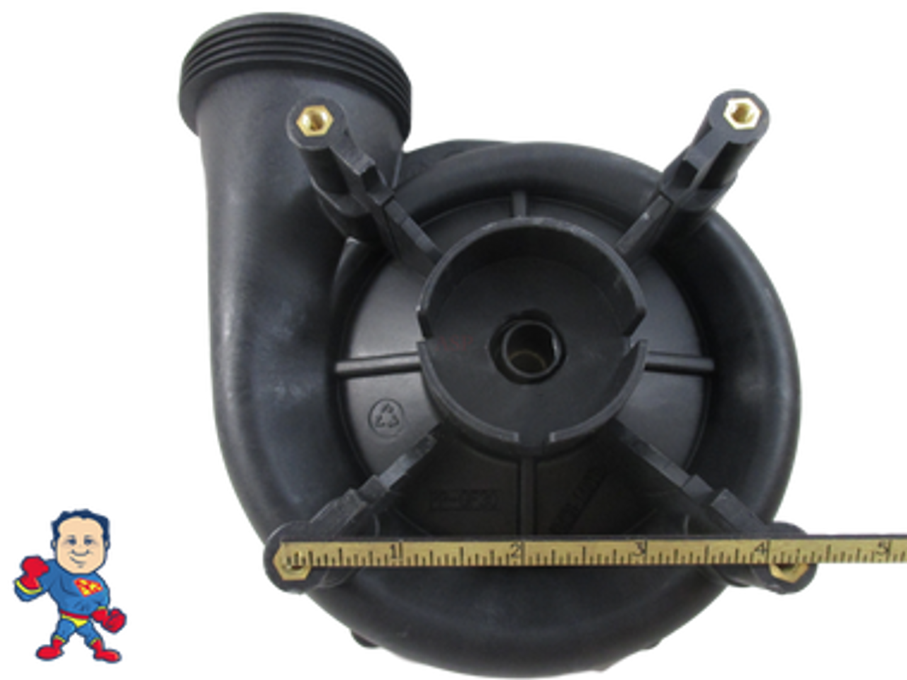 Complete Wet End,  39578-03, 0982601-03, 37066-03, Hot Spring Watkins Pump 2" X 2" 2.5HP 230V Vendor Code 3536