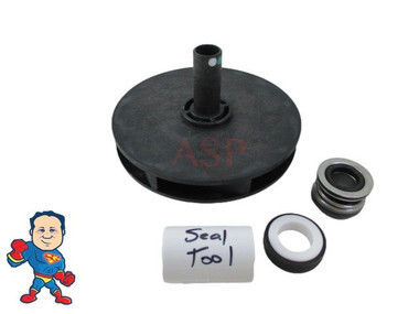 XP2 4.0 HP 2 1/8" Eye Impeller & Seal Kit Aqua-Flo 230V 14 Amp