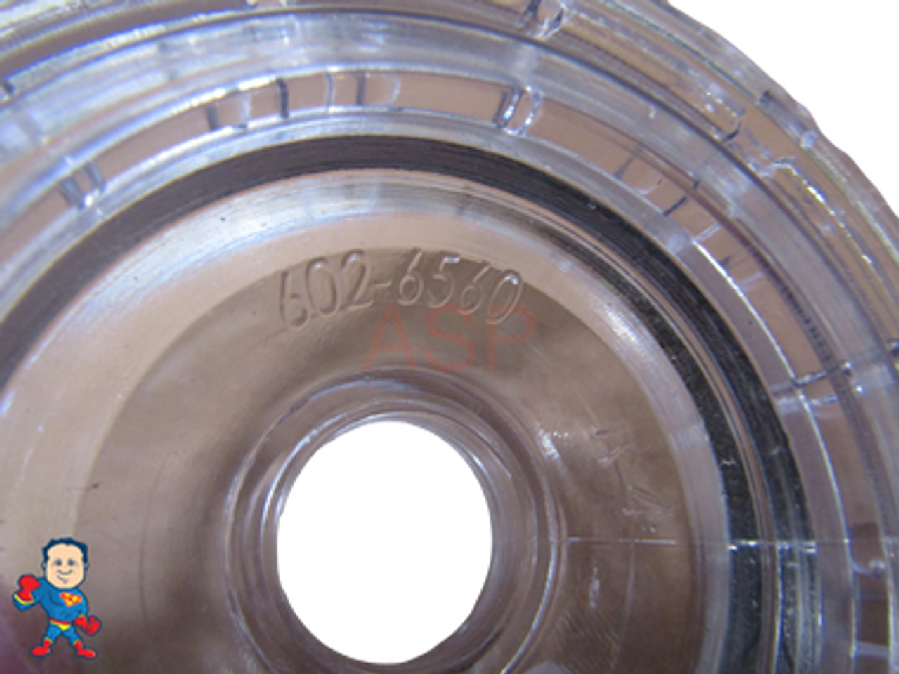 Dynasty Spa Hot Tub Diverter Cap 3 5/8" Wide Clear Orion Thicker 13/16"