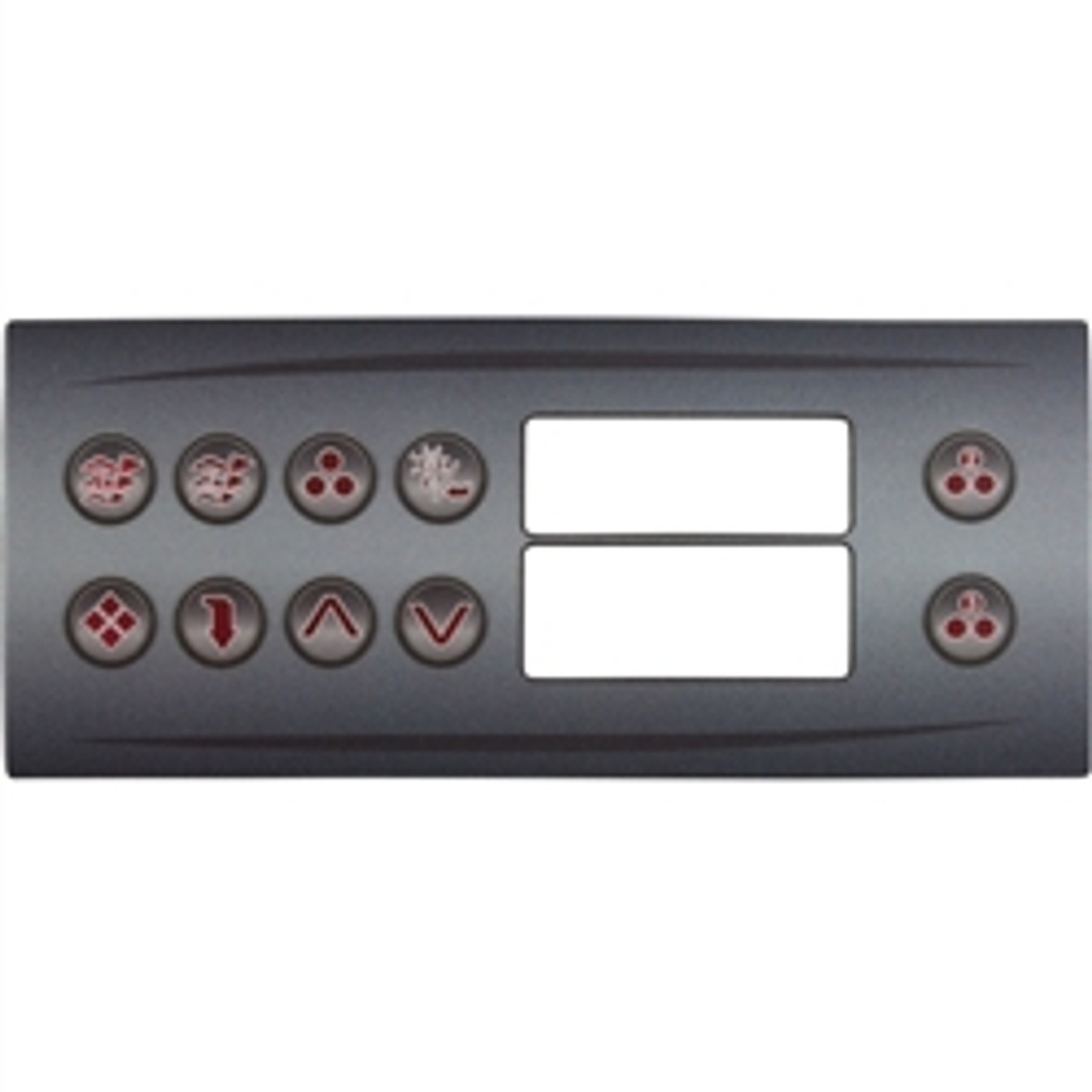 HydroQuip HT-2, 10 Button Overlay Sticker - 80-0211-10