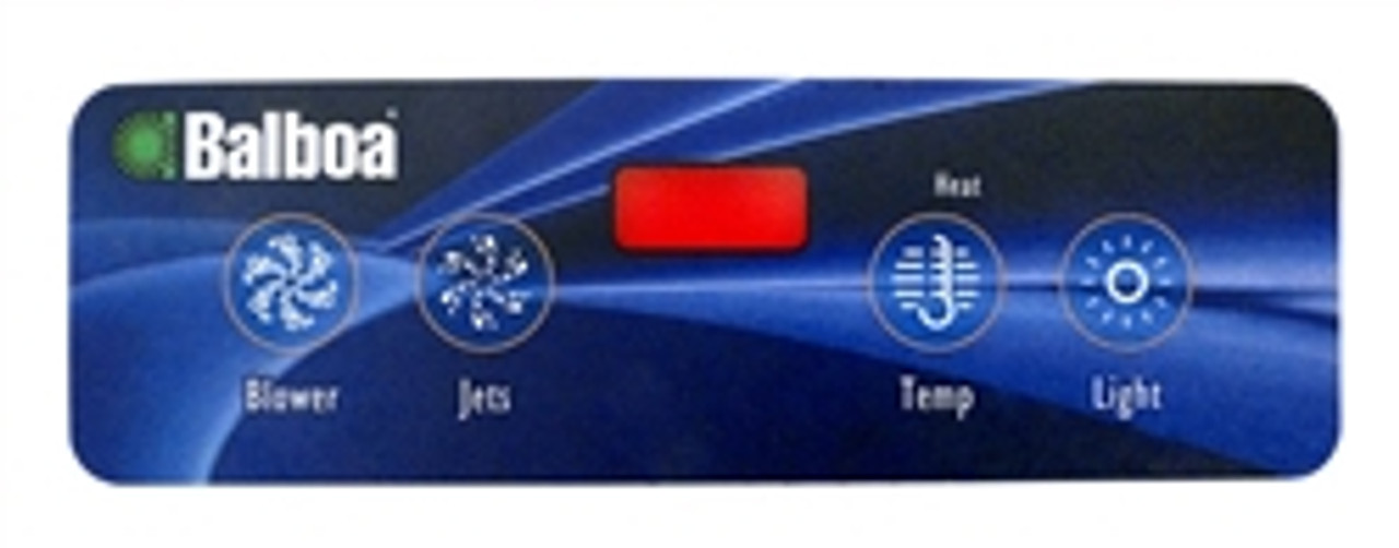 VL403 Lite Duysplex Overlay Sticker, LED, 4 Button, 10671