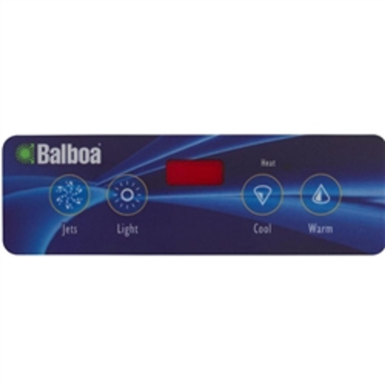 Balboa VL403 Overlay Sticker, 4 Button, LED, 11884