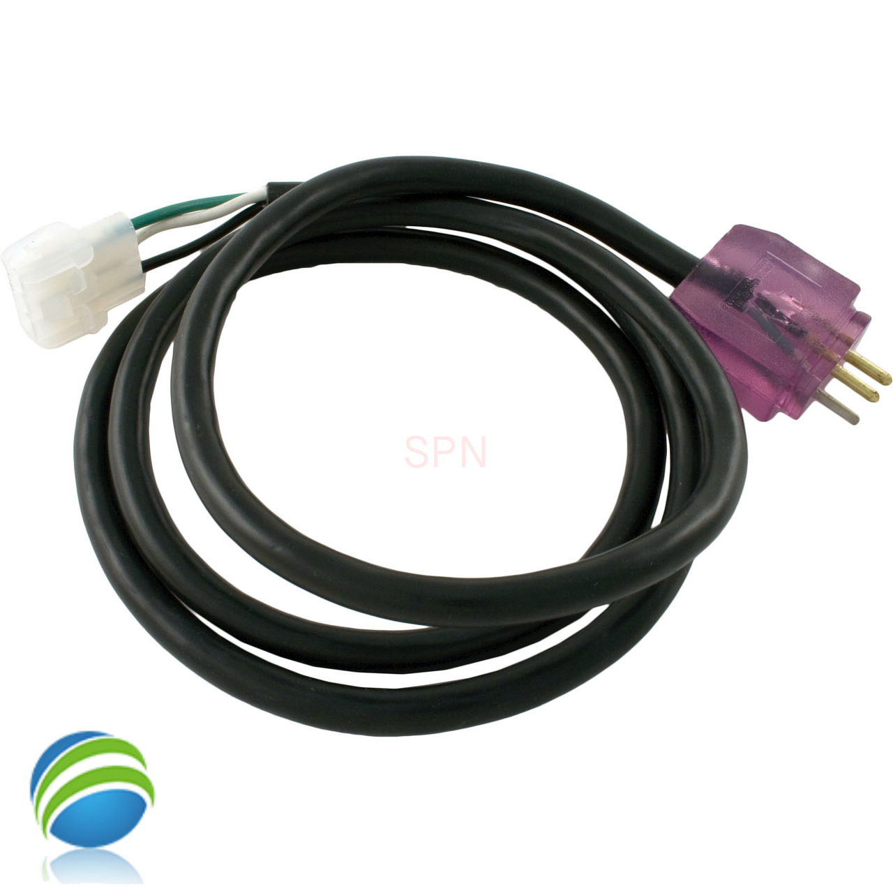 Adapter Cord 3 Pin AMP to Molded MJJ Style 6" - Silent Aire-1701399522
