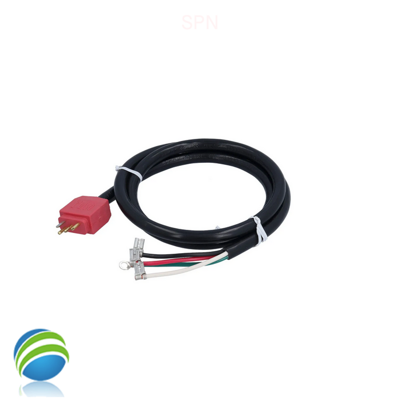 Pump Power Cord, Mini J&J Red, SMD/VDS, 48", Red, Pump 1, 2-Speed