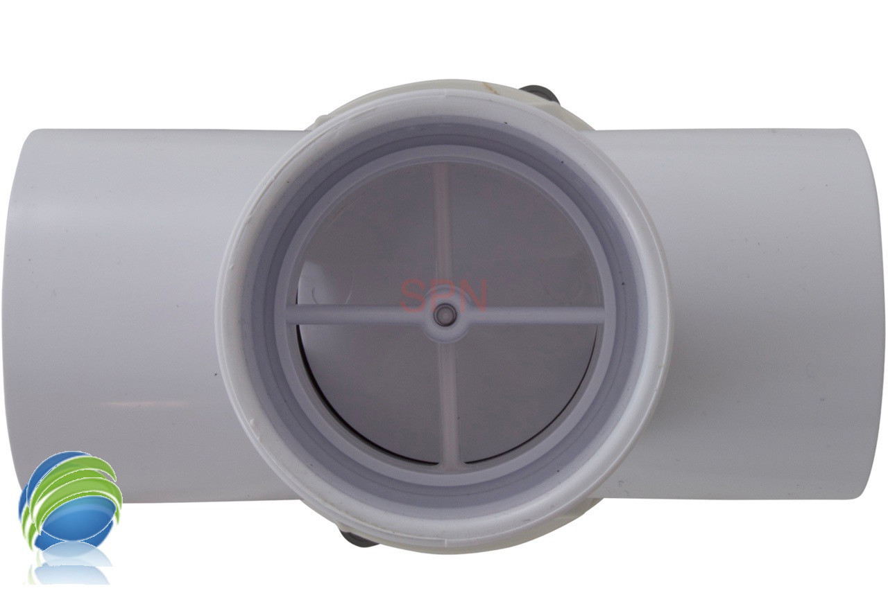 Diverter Valve, "S" Handle, 3-3/16" Hole Size, 3-Way, 2" Slip x 2" Slip X 2" Slip.