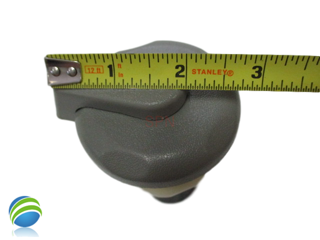 Waterway 1" Top-Access Air Control Valve, 5-Scallop Style Textured - Cap Diameter