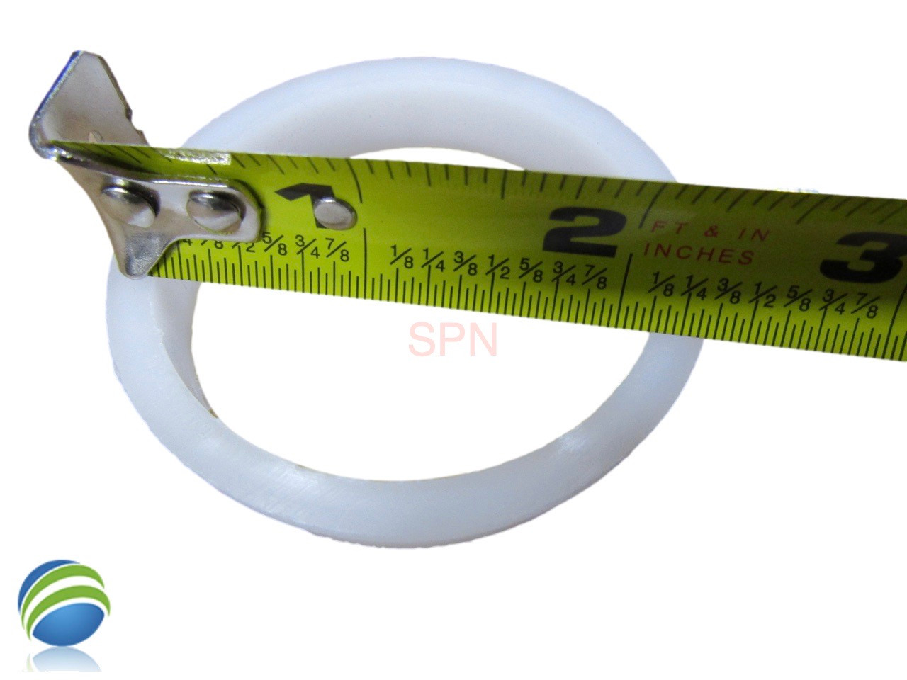 These are examples of how to measure the eye width or the wear ring inside measurement: