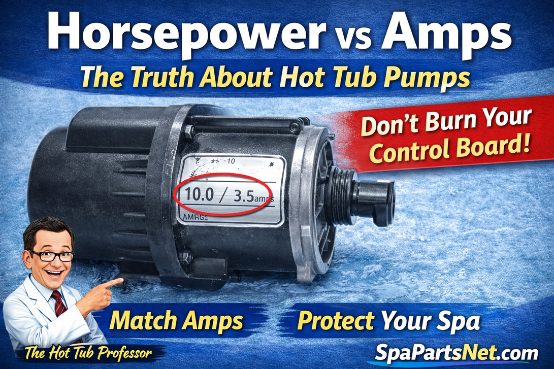 Horsepower vs Amps: What Really Matters in a Hot Tub Pump