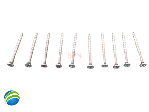 Set of (10) Cabinet Panel Screws For Hot Tubs, # 8 x 2", Zinc, Phillips or Square Set of (10) Cabinet Panel Screws For Hot Tubs, # 8 x 2", Zinc, Phillips or Square
