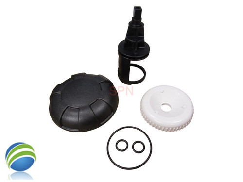 Master Spa Twilight Series Diverter Valve Kit Stem O-Rings Cap 5" 6-Spoke Handle Hot Tub 2009+ Master Spa Twilight Series Diverter Valve Kit Stem O-Rings Cap 5" 6-Spoke Handle Hot Tub 2009+