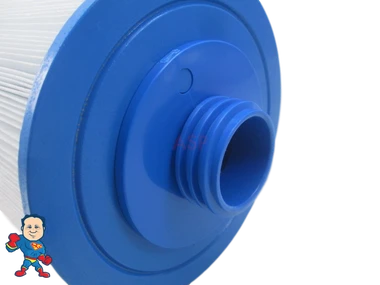 Filter 8 1/4" Tall x 6' Wide 1-1/2"SAE Threaded 40sqft Gulf Coast Spas, Garden Leisure Spas, Freestyle Spas, Pilates Spas, and La-Z-Boy Spas. Gulf Coast Spas, Garden Leisure Spas, Freestyle Spas, Pilates H2O Spas, Lay-Z-boy Spas
