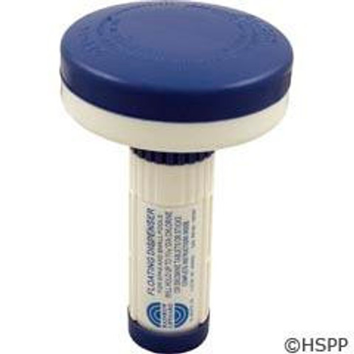 Tablet Dispenser, Rainbow 335, 1" Tabs, Floating, Blue