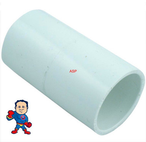 Coupling, 2" Slip x 2"Slip, Extra Long Coupling, 2" Slip x 2"Slip, Extra Long