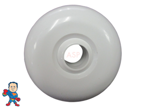 2 1/2" Eyeball Fitting HydraBaths Smooth White Bath Tub 2 1/2" Eyeball Fitting HydraBaths Smooth White Bath Tub