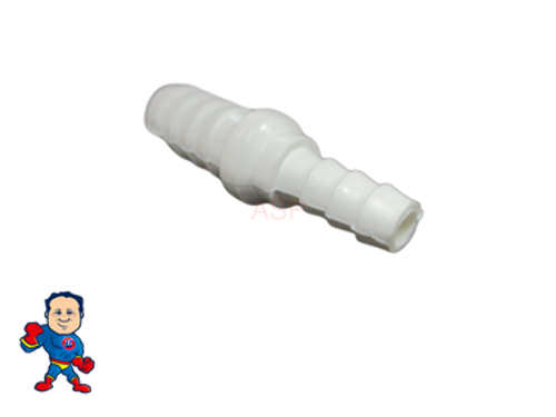 Barb Coupler 3/8" Barb X 1/4" Barb Barb Coupler 3/8" Barb X 1/4" Barb