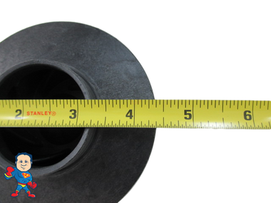 Impeller Aqua-Flo XP2 3.0 HP 2 1/8" Eye with 3/8" Vane Width 4 3/8" OD 230/12A