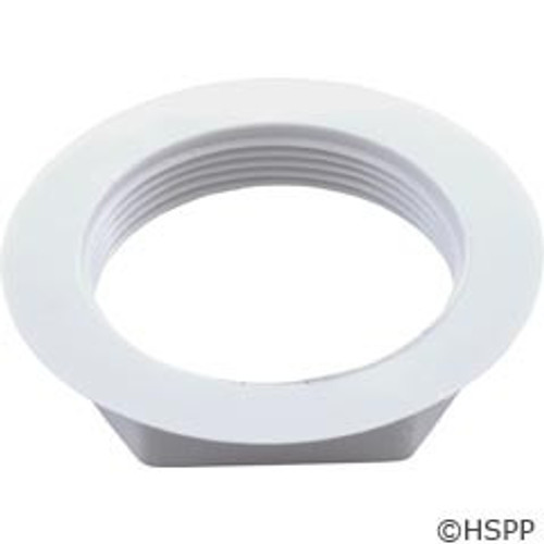 Nut, BWG/HAI Hydro Jet, Wall Fitting, White Nut, BWG/HAI Hydro Jet, Wall Fitting, White