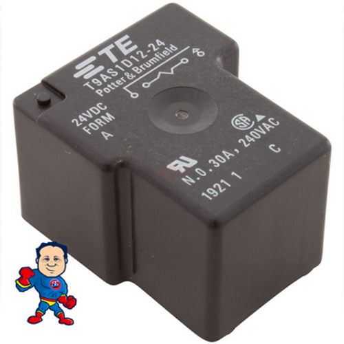 Relay, Generic, T-90 Type, SPST, 24vdc, Coil, AZ2110 Style Relay, Generic, T-90 Type, SPST, 24vdc, Coil, AZ2110 Style