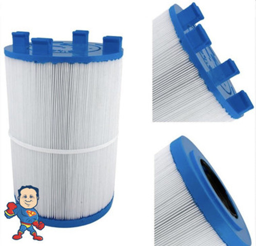 Dimension One Filter, Cartridge, 75 sqft, 2"ob w/twist lock Bottom, 7-1/8" Wide, 10-1/2" Tall,  Fits Butterfly Twist Style