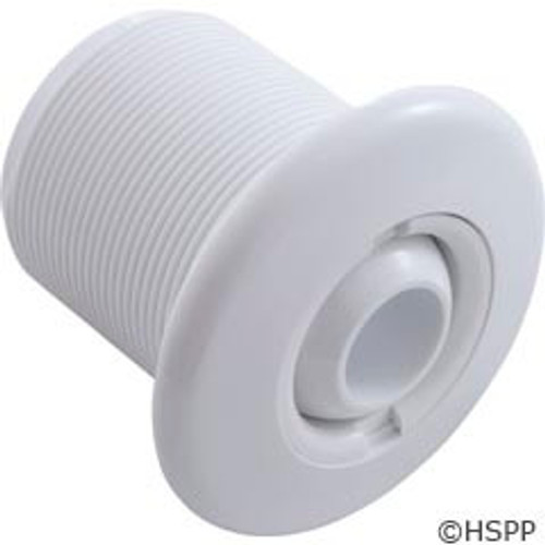 Wall Fitting, BWG/HAI Hydro Jet, 2-3/8"hs, w/o Nut, Long,Wht Wall Fitting, BWG/HAI Hydro Jet, 2-3/8"hs, w/o Nut, Long,Wht