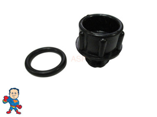 Air Bleed Plug, Waterway, Pressure, Top-Load,3/8"mpt, With O-Ring Air Bleed Plug, Waterway, Pressure, Top-Load,3/8"mpt, With O-Ring