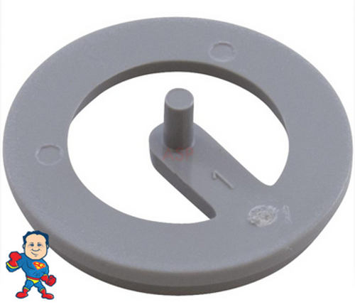 Retaining Ring, HydroAir, Duo Blaster, Roto, Gray, For 1 3/4" Face Retaining Ring, HydroAir, Duo Blaster, Roto, Gray, For 1 3/4" Face