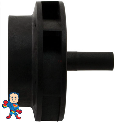 Impeller, Jacuzzi, Piranha,Thera-Max,Thera-Flo,2hp, Sundance Jacuzzi J Series
Note: This Impeller will not look like the original but will work in the housing.. Base your choice on the amperage in this case about 10.0 Amps...