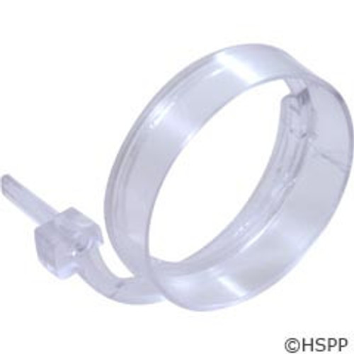 Clip Ring, BWG/Pentair Luxury Jet, w/Spacer, Clear Clip Ring, BWG/Pentair Luxury Jet, w/Spacer, Clear