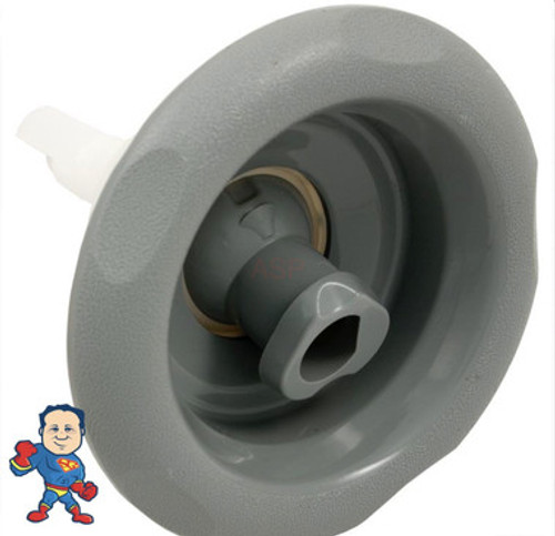 Jet Internal, Pentair,  Cyclone Jet, 5" face diameter, Swirl, 5 Scallop, Dark Gray Jet Internal, Pentair,  Cyclone Jet, 5" face diameter, Swirl, 5 Scallop, Dark Gray