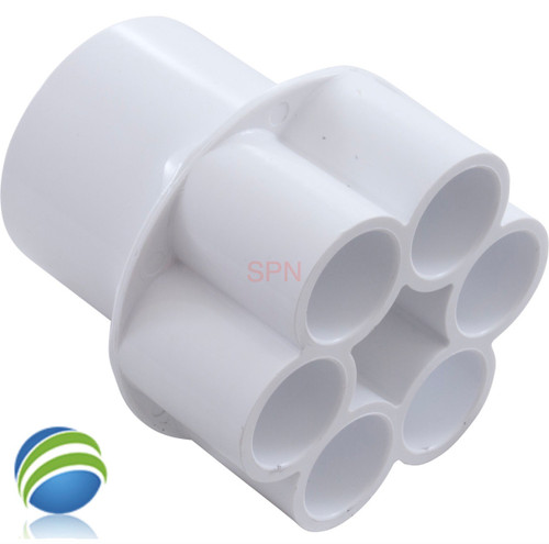 NLA Manifold, 1/2"s, 6 Port, Transition, 1-1/2"s