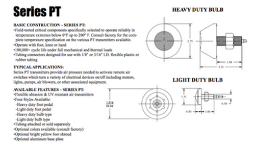 Brown, PT1, Air Button, Tecmark, Raised Cone, 7/8" hole size, 2-3/4" face diameter