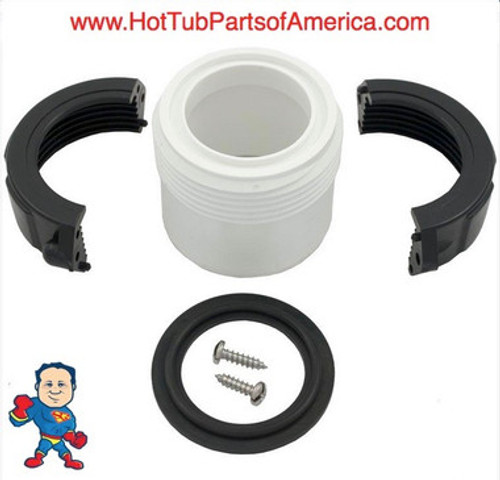 Heater Union Tailpiece, 1-1/2"mbt x 1-1/2"s, w/Split Nut Heater Union Tailpiece, 1-1/2"mbt x 1-1/2"s, w/Split Nut
