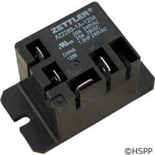 Power Relay, Zettler, SPST, 30A, 115v, Mini, Z2280-1A-120A Power Relay, Zettler, SPST, 30A, 115v, Mini, Z2280-1A-120A