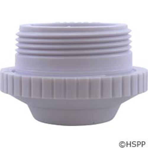 Inlet Fitting, Pentair, 1-1/2"mpt, 3/4" Orifice, White Inlet Fitting, Pentair, 1-1/2"mpt, 3/4" Orifice, White