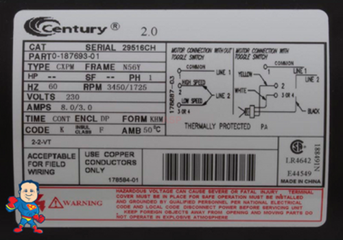 Pump, Vico Ultimax, 2.0, hp, 230, volt, 2-spd, 56fr, 2"x 2" Side Discharge Complete