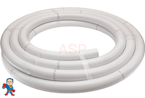 This item is Flexible PVC Pipe, 2"x 50Ft, Flex.. 2" PVC pipe measures 2 3/8" Outside Diameter.. This item is Flexible PVC Pipe, 2"x 50Ft, Flex.. 2" PVC pipe measures 2 3/8" Outside Diameter..