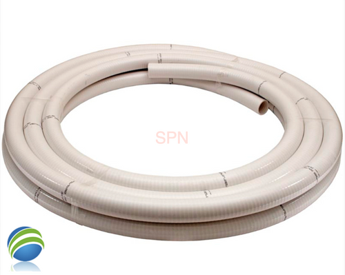 2" Flex White Pipe Roll of 25' for Hot tub Repair 2" Flex White Pipe Roll of 25' for Hot tub Repair
