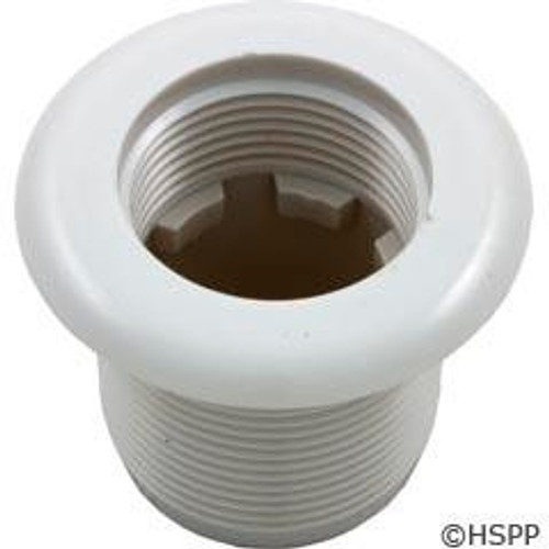 NLA Inlet Fitting, HydraBaths, 1-11/16"hs, 2-5/8"fd, Long, White NLA Inlet Fitting, HydraBaths, 1-11/16"hs, 2-5/8"fd, Long, White