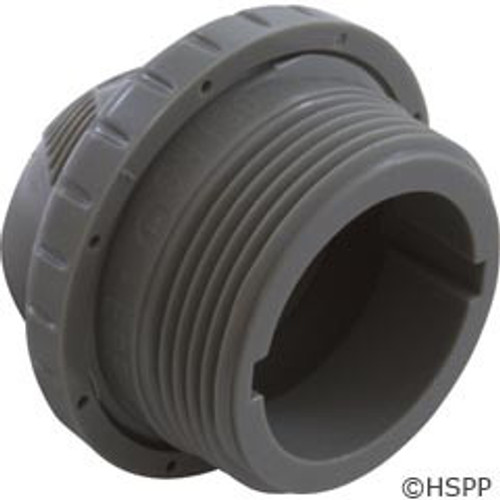 Inlet Fitting, Infusion Venturi, 1-1/2"mpt, Lt Gray Inlet Fitting, Infusion Venturi, 1-1/2"mpt, Lt Gray