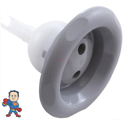 Jet Internal, Pentair, Cyclone Jet, 5" face diameter, Twin Roto, 5 Scallop, Dark Gray Jet Internal, Pentair, Cyclone Jet, 5" face diameter, Twin Roto, 5 Scallop, Dark Gray