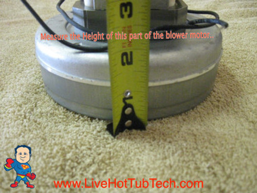 When choosing your blower motor you will need to measure the Width, Height and what Amperage and what Horse Power...The Height of the motor will give you a clue about the Horse Power... Note: Do not order a 115V in place of a 230 or Vice Versa you can damage the motor or the circuit. BE sure of all of these things before ordering.