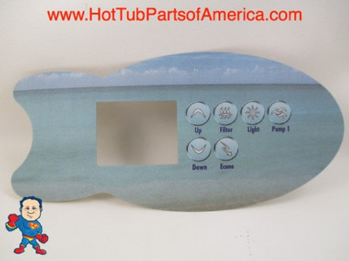 Overlay Artesian Resort 6 Button K-73 Gecko Aeware Hot Tub Spa Part How To Video Overlay Artesian Resort 6 Button K-73 Gecko Aeware Hot Tub Spa Part How To Video