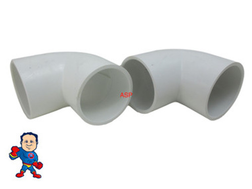 2x Hot Tub Spa 90° ELL 2" Slip X Slip Plumbing PVC Fitting How To Video 2x Hot Tub Spa 90° ELL 2" Slip X Slip Plumbing PVC Fitting How To Video