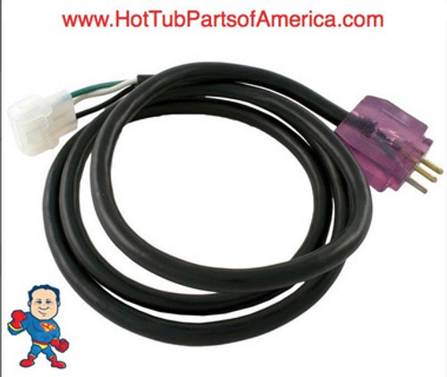 Amp to J&J Adapter Cord, Blower ,J&J Molded,Universal ,48",115v/230v,10A Amp to J&J Adapter Cord, Blower ,J&J Molded,Universal ,48",115v/230v,10A