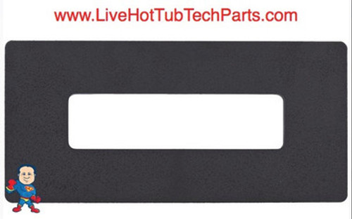 Adapter Blackout Plate, Hydro-Quip 8-1/2" x 3-1/2". For Eco-401 or Balboa E4 Duplex Topside Adapter Blackout Plate, Hydro-Quip 8-1/2" x 3-1/2". For Eco-401 or Balboa E4 Duplex Topside