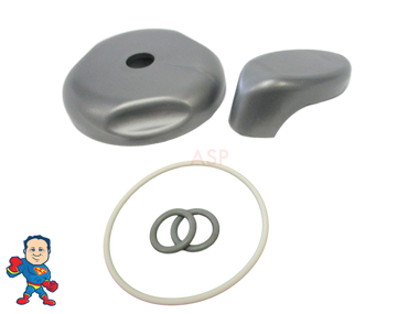 Diverter Valve 4" Kit JACUZZI® Premium Spa O-Rings Cap Handle Hot Tub